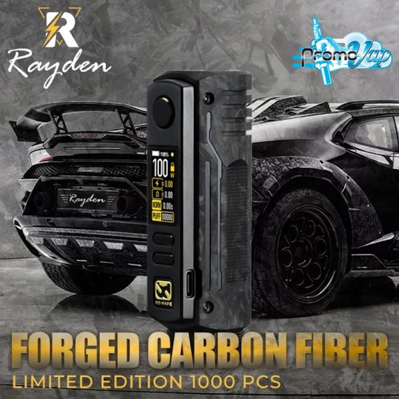 Box Rayden 100 Limited Edition BD VAPE - BD Vape Box Rayden 100 Limited Edition BD VAPE