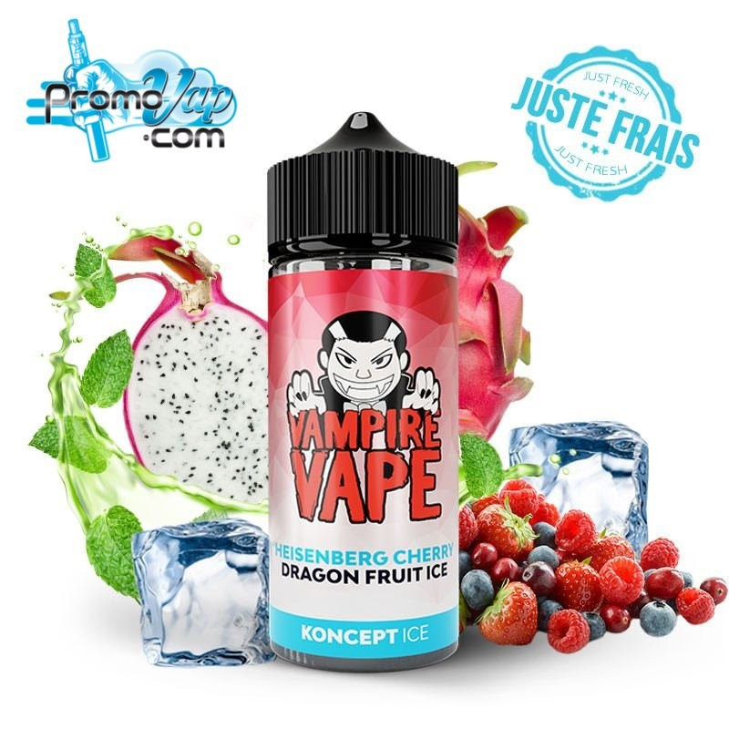 Heisenberg cherry dragon ice 100ml VAMPIRE VAPE - Vampire Vape Heisenberg cherry dragon ice 100ml VAMPIRE VAPE