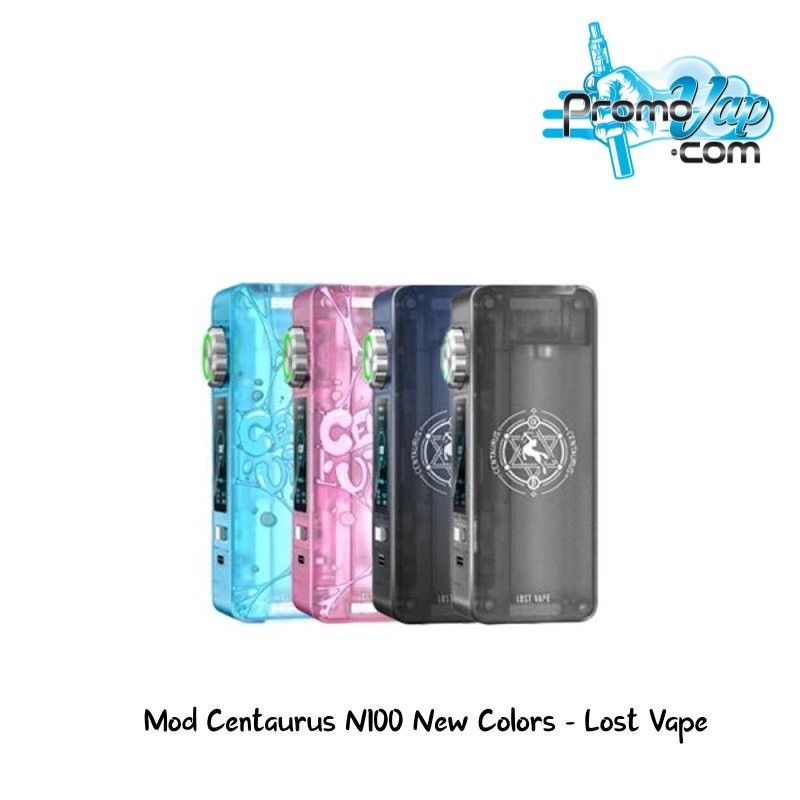 n100 lost vape Lost Vape Centaurus N100 Mod: 100W power and 18650/21700 single battery main image 0