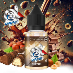 Bueno Arôme concentré 30ml O2Vape barre chocolatée noisette - O2 VAPE