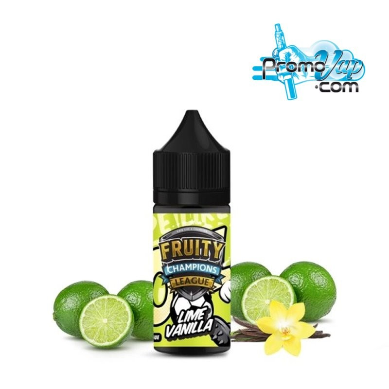 Concentré Lime Vanilla 30ml Fruity Champions League vanille citron vert frais - Fruity Champions League Concentré Lime Vanilla 30ml Fruity Champions League vanille citron vert frais