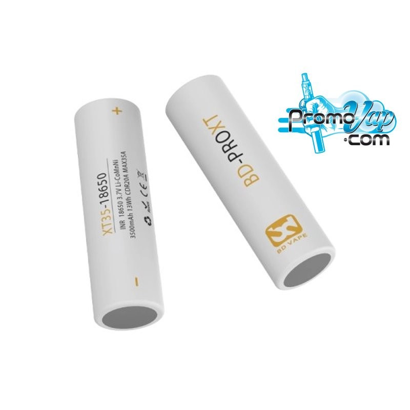 Accu High-End BD-PRO XT35 18650 3500mAh BD VAPE - BD Vape Accu High-End BD-PRO XT35 18650 3500mAh BD VAPE