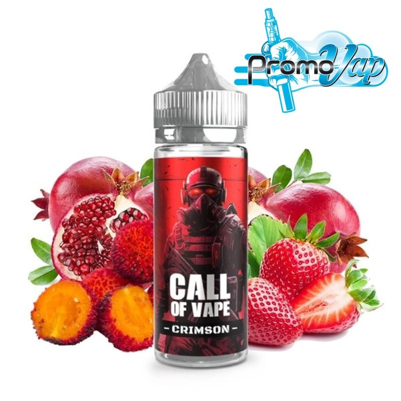 Crimson 100ml CALL OF VAPE fraise grenade - Cloud Vapor Crimson 100ml CALL OF VAPE fraise grenade