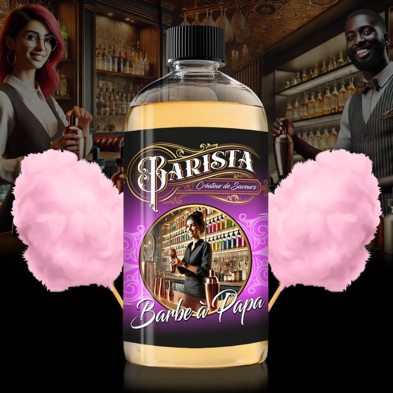 Barbe à Papa 500ml BARISTA - Promovap Barbe à Papa 500ml BARISTA
