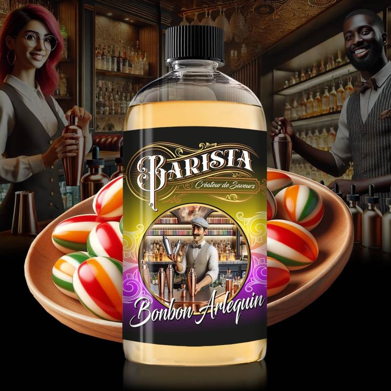 Bonbon Arlequin 500ml BARISTA - Promovap Bonbon Arlequin 500ml BARISTA