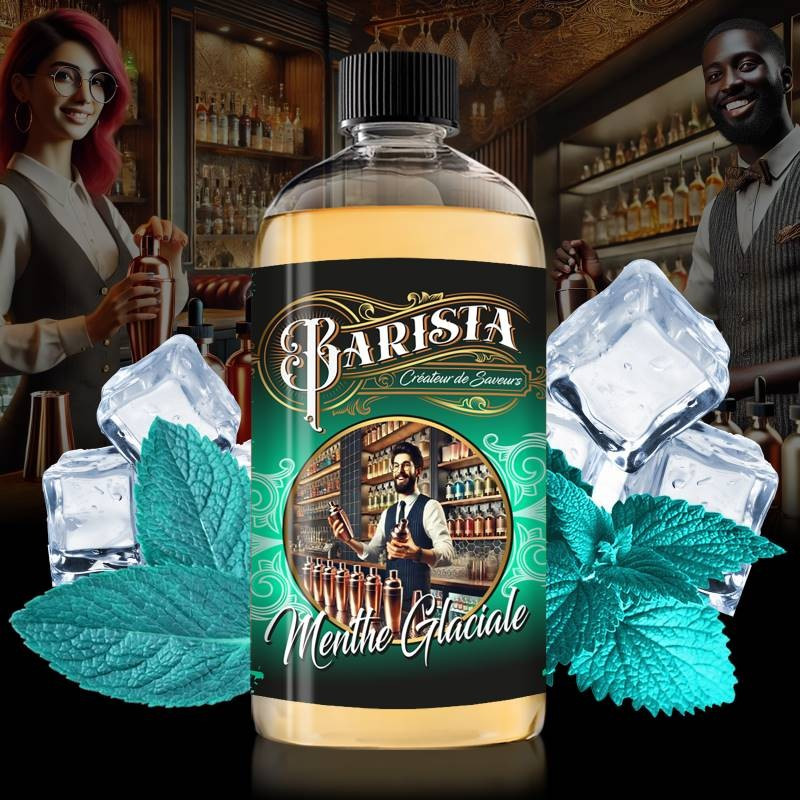 Menthe Glaciale 500ml BARISTA - Promovap Menthe Glaciale 500ml BARISTA