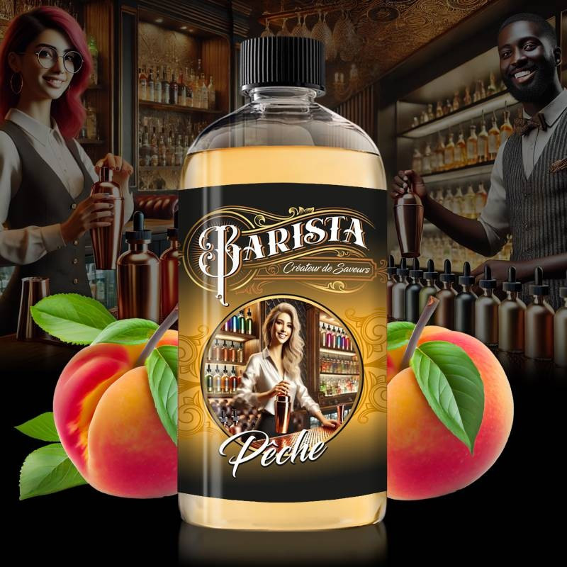Peche 500ml BARISTA - Promovap Peche 500ml BARISTA