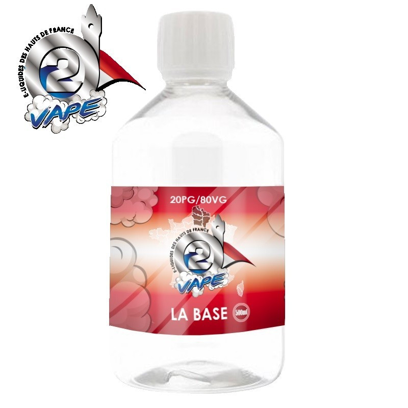 Base 20/80 O2VAPE 500ml - O2 VAPE Base 20/80 O2VAPE 500ml