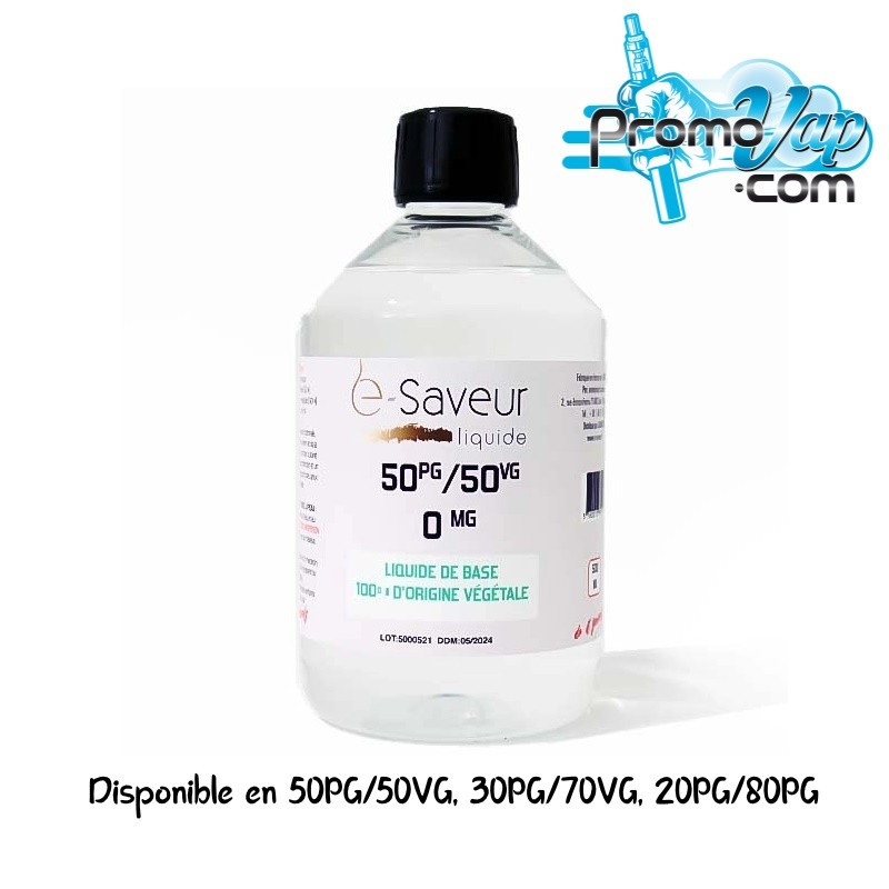 Base 30/70 E-SAVEUR 500 ml - e-Saveur Base 30/70 E-SAVEUR 500 ml