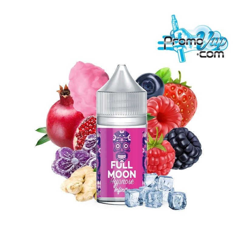 Hypnose Infinity Arôme concentré 30ml FULL MOON barbe à papa violette myrtille fruits rouges gingembre - Full Moon Hypnose Infinity Arôme concentré 30ml FULL MOON barbe à papa violette myrtille fruits rouges gingembre