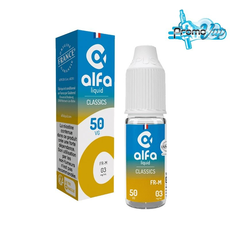 FR-M 50/50 10 ml ALFALIQUID - Alfaliquid FR-M 50/50 10 ml ALFALIQUID