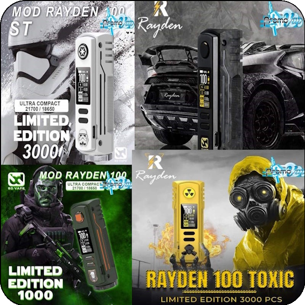 Rayden 100 V1.5 : La box qui électrise votre vape !