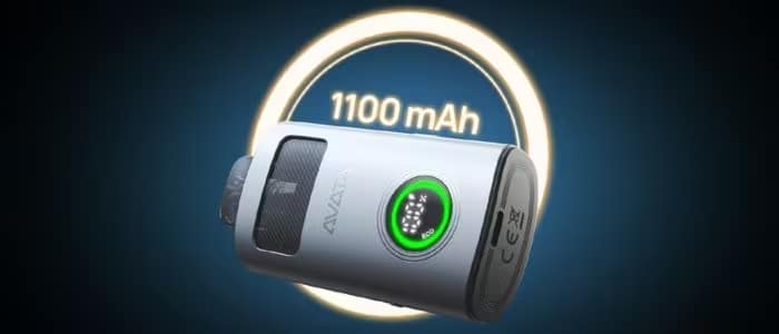 pod avata apsire autonomie 1100mah