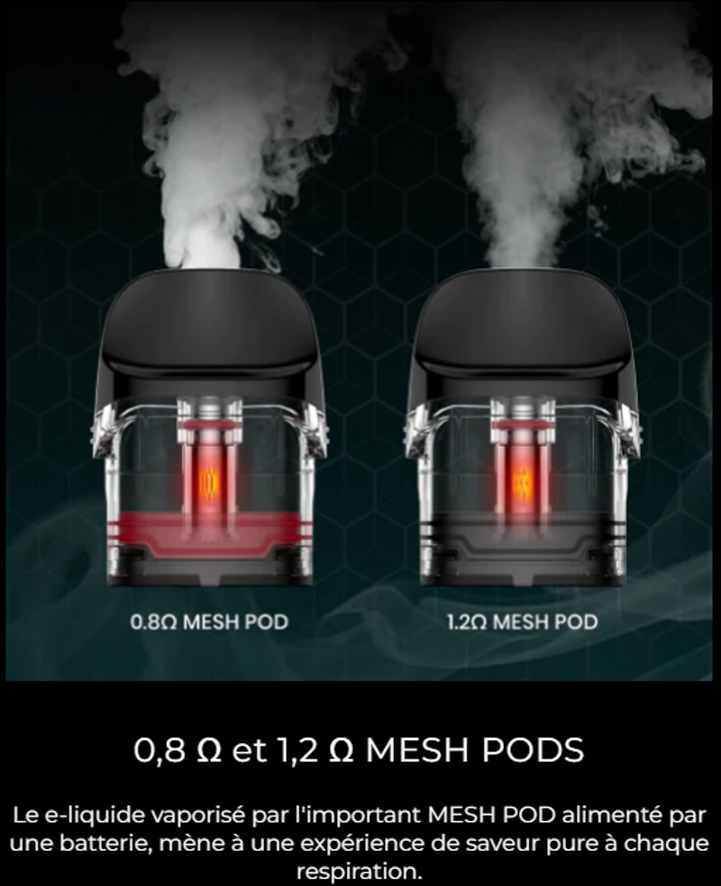 Cartouche pour LUXE Q Vaporesso 2ml de contenance remplissage par le haut