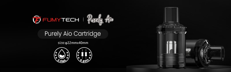 Cartouche de remplacement pour le kit purely de la marque fumytech vendu par deux
