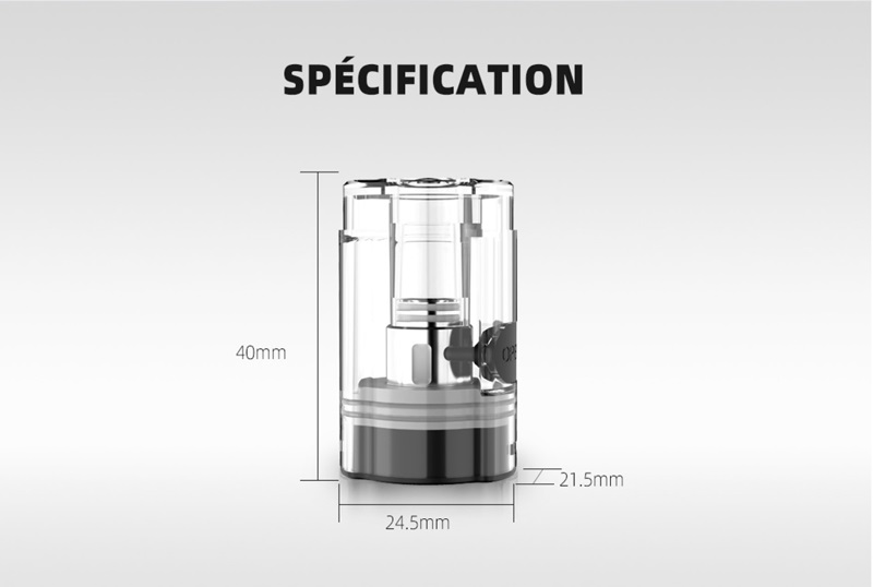 Cartouche Hookah air promvap site discount 6ml de contenance