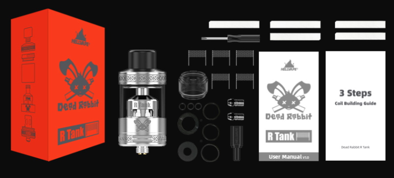 détails livraison dead rabbit r tank e-cigarette discount promovap