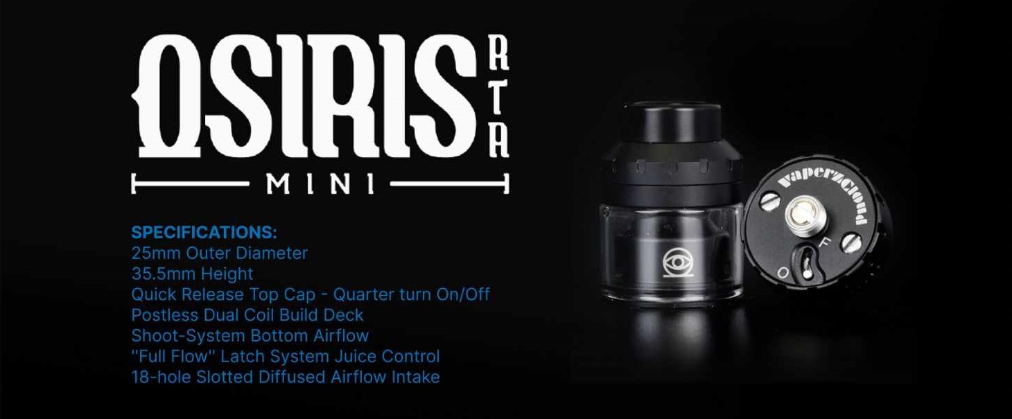 osiris mini vaperz cloud performant et élégant ato pas chér promovap