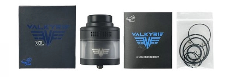 detail livraison du vlkyrie xl 40mm vaperz cloud nuage massif et saveur diy discount promovap