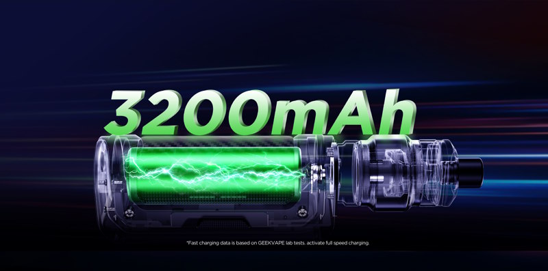 Avec sa batterie 3200 mAh et jusqu’à 100 W, il délivre des performances constantes toute la journée