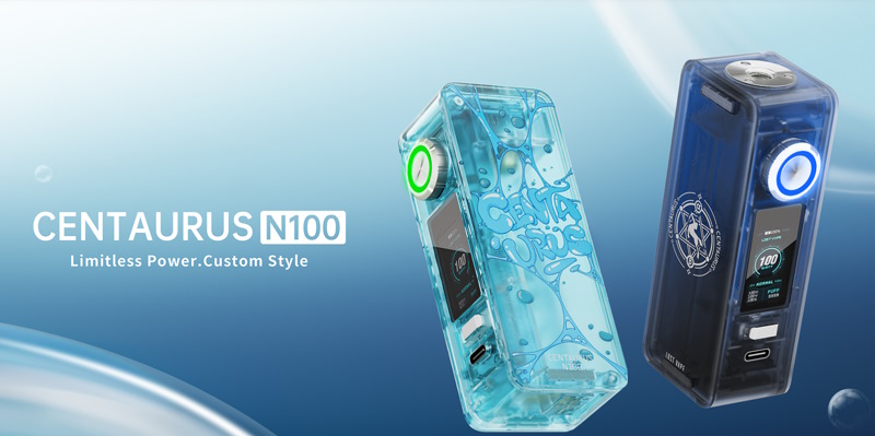Box N100 centaurus Lost vape box à 1 accu 21700 100watts promovap site discount