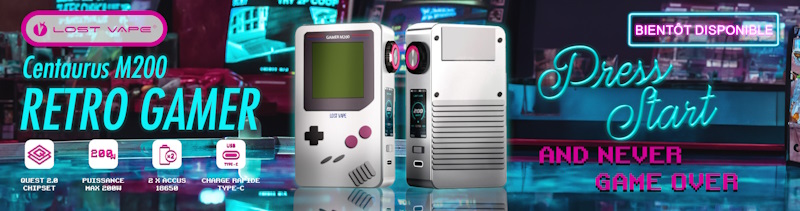 box centaurus M200 retro gaming et performance box 200watts promovap