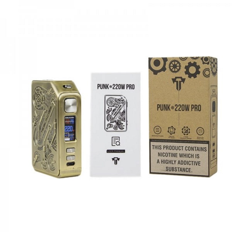 detail livraison box punk 2 pro de teslacigs