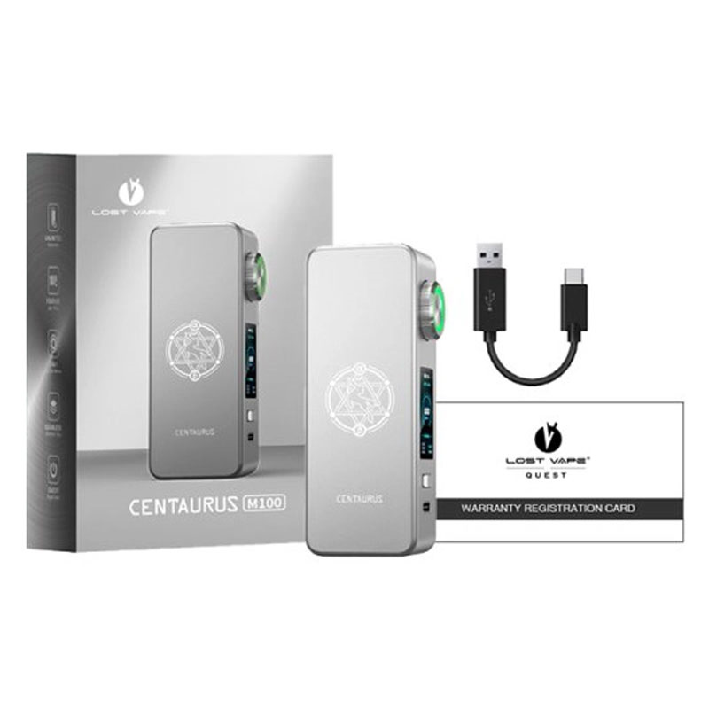 Description de la box m100 lost vape promovap site discount