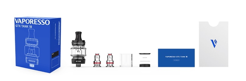 détails livraison clearo gtx 18 vaporesso e-cigarette discount promovap