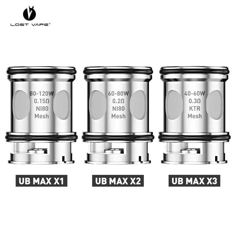 resistances ub max clearomiseur centaurus  sub ohm v2 vape dl promovap