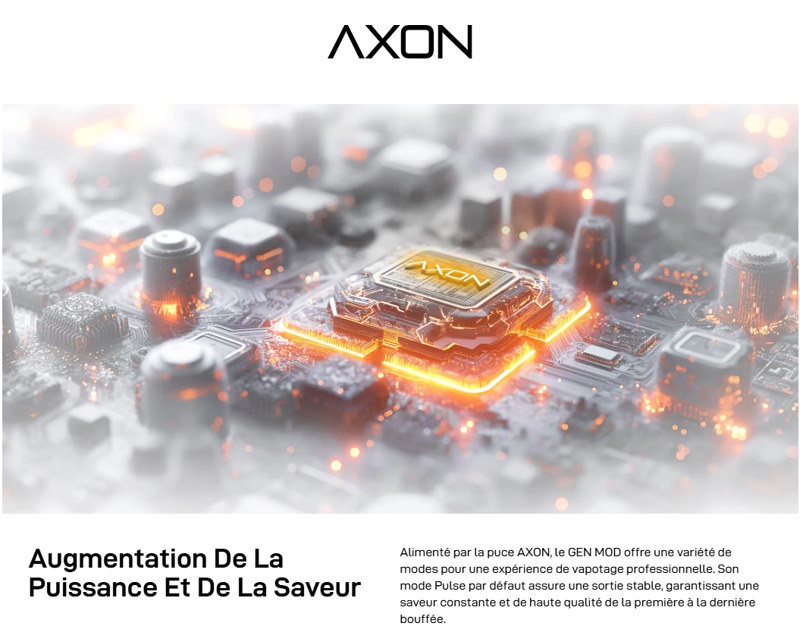 Kit gen se de vaporesso 80w avec chipset axon revolutionnaire