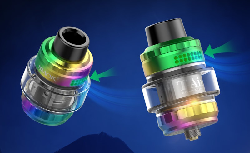 Clearomiseur t-air smok  inclus au kit morph 3 smok promovap