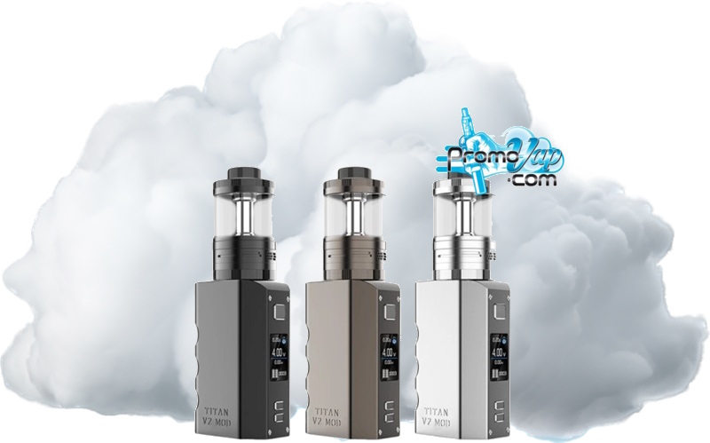 Kit titan v2 300w combo steam crave fonctionne avec 4 accus et une avec une contenance exceptionnelle
