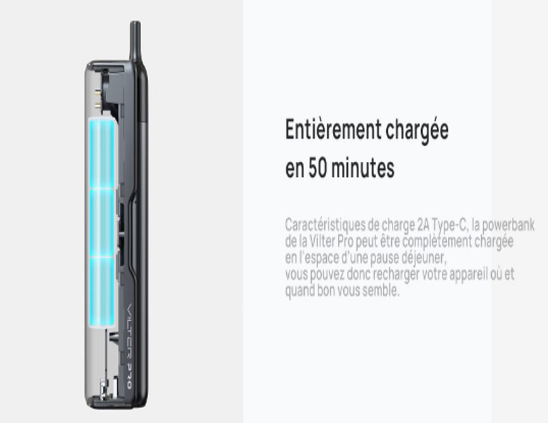 Kit vilter pro Aspire 420mah design compact système aimanté mtl promovap site discount