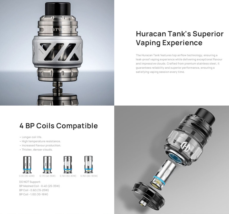 Kit revolto aspire double accus 220w perfomance durabilité promovap
