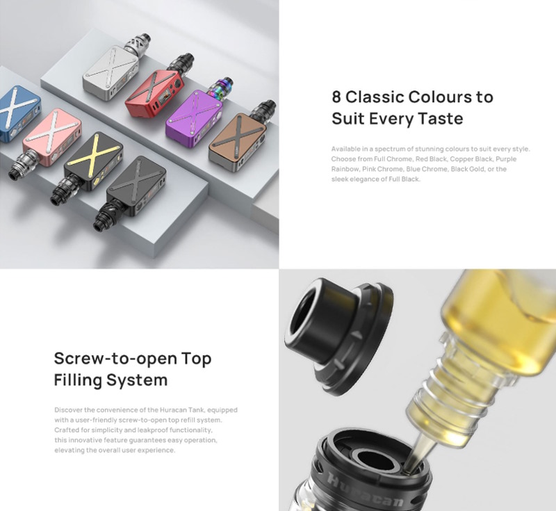 Kit Aspire revolto chez promovap performance de élégance 2024 nouveautés
