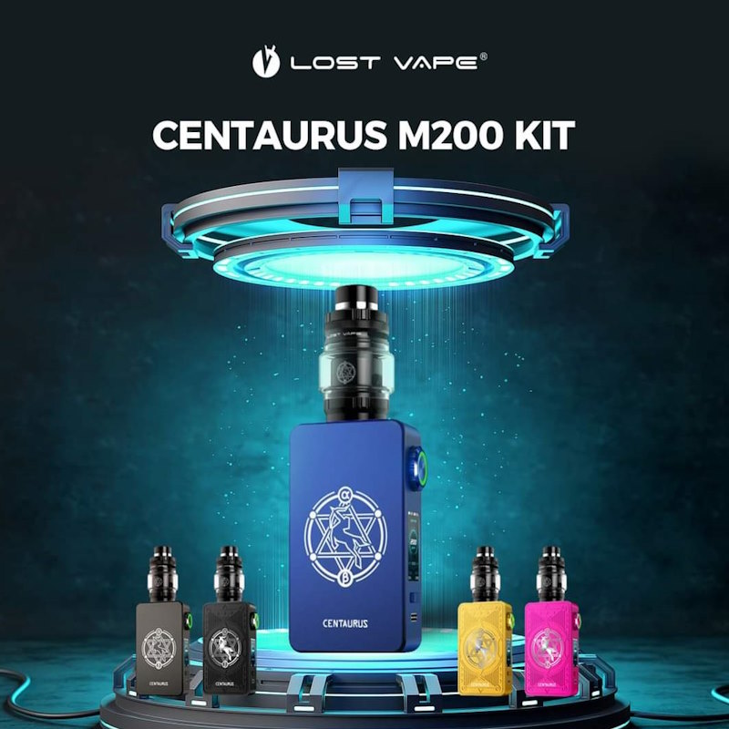 kit complet centaurus m200 lost vape promovap 200w