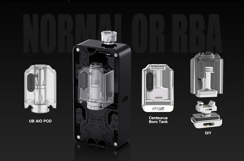 Cartouche b60 pour aio lost vape centaurus promovap
