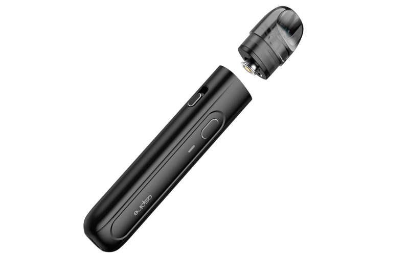 un pod fin et leger fonctionne avec le bouton ou à l'aspiration pod discount promovap