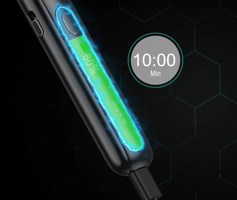 rechargement à 80 pourcent en 10 minutes avec chargeur adapté vape discount promovap