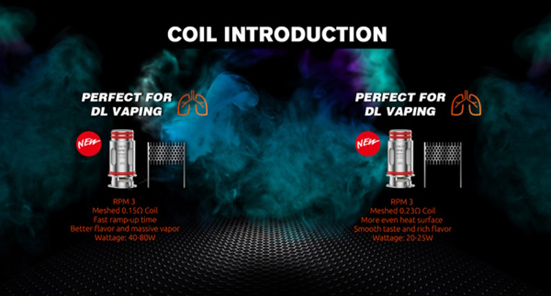 Résistance rpm3 smocktech compatible pod nord 5 disponible chez promovap